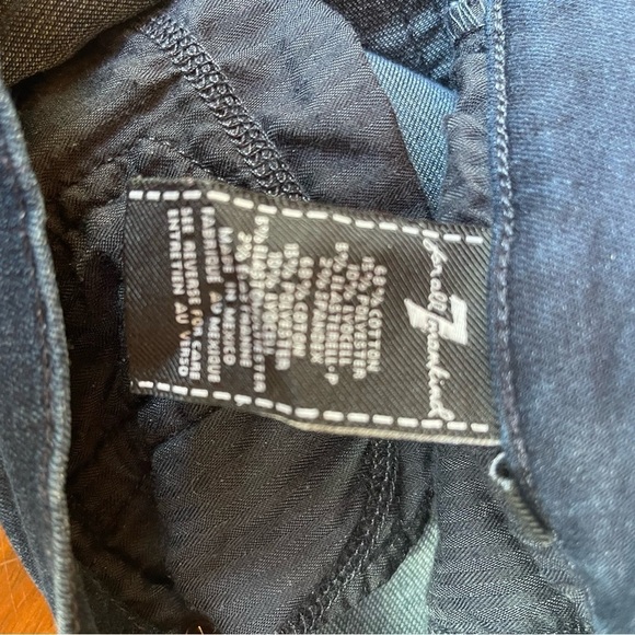 7 For All Mankind high waist  Ankle Givenevere Jeans size 31 - Picture 4 of 14